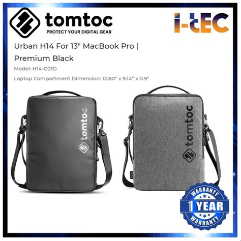 Tomtoc H14 For 14 Inch MacBook Pro A2442 2021 Urban Crossbody Shoulder