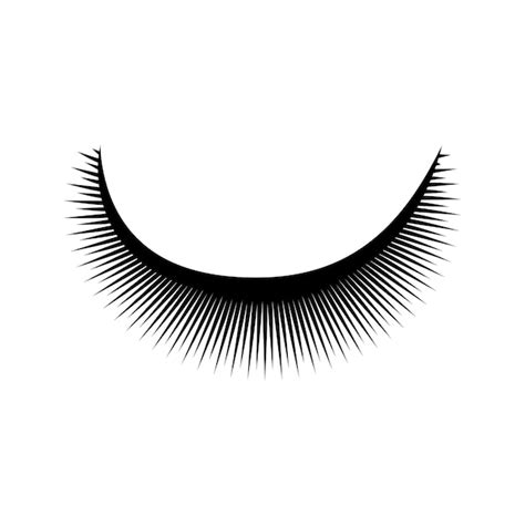 Premium Vector Eyelash Icon Simple