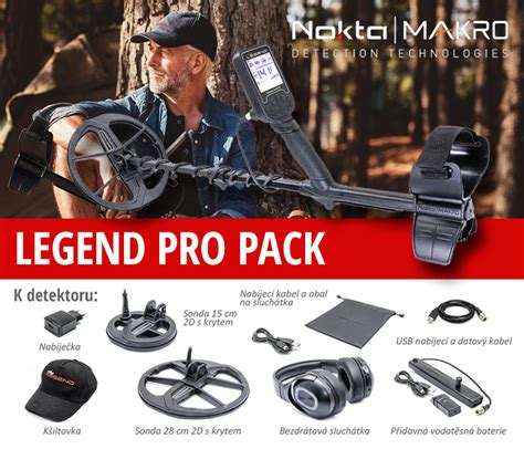 Detektor kovů Nokta The Legend Pro Pack Detektory24