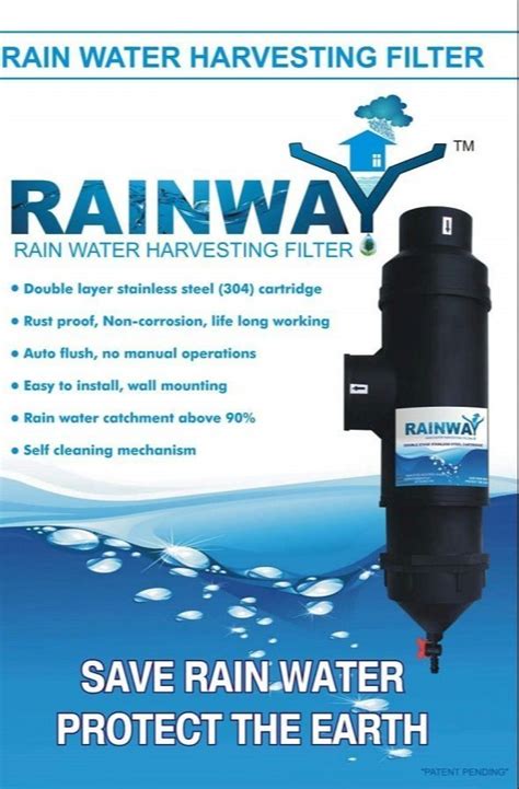 Rainway Rainwater Harvesting Filter At Rs 5500 Rooftop Supreme