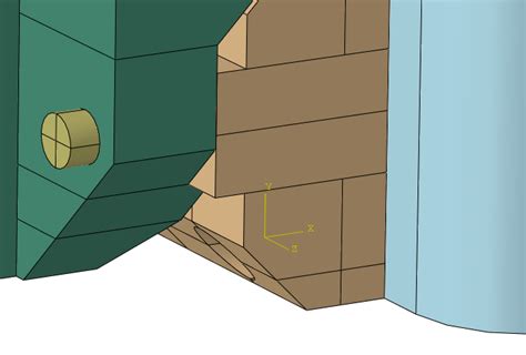 What Interactions For A Simplified Bolt Connection In Abaqus Researchgate