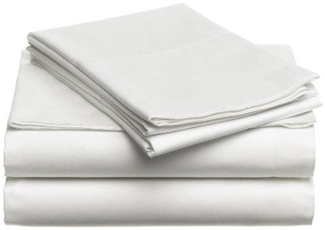 Amazon.com - Pinzon 400-Thread-Count 100% Egyptian Cotton Hemstitch ...