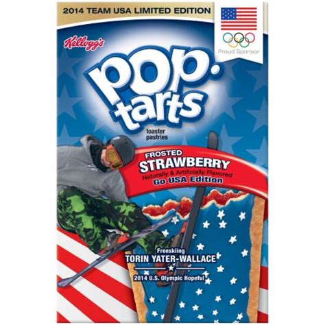 Pop Tarts Go Usa Limited Edition Frosted Strawberry Toaster Pastries 8