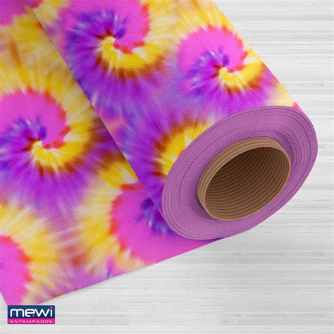 Tecido Estampado TNT Mewi Tie Dye C 50 Metros Papelaria Criativa