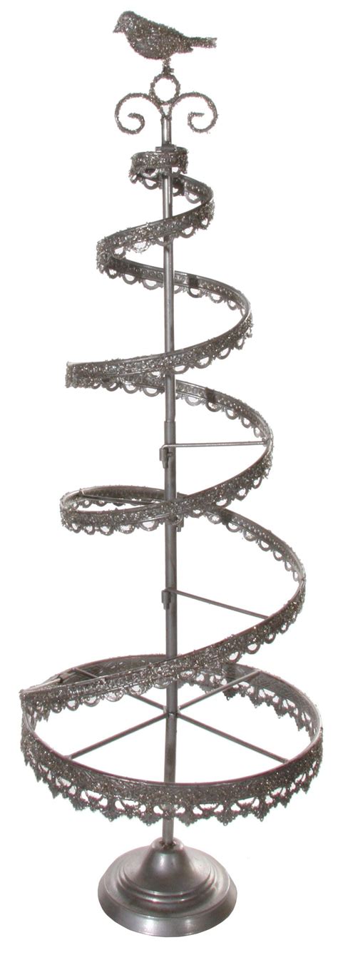 Victorian Metal Spiral Tree Display Spiral Tree Spiral Christmas Tree Spiral Art