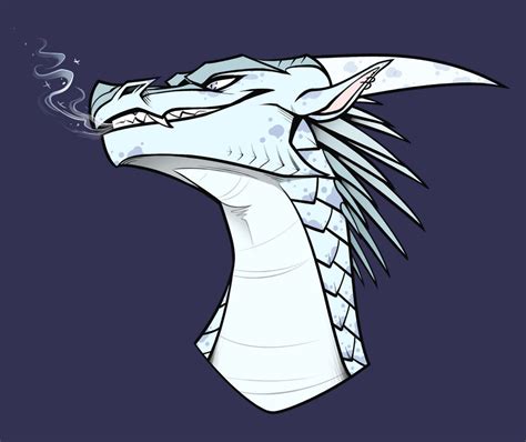 Blizzard the IceWing by WaterRoseTheRainwing on DeviantArt