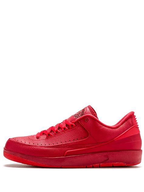 Jordan Air 2 Retro Low Sneakers In Red | ModeSens