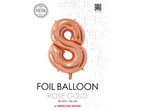 Folienballon Figur Rose Gold Cm Partywinkel