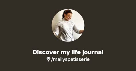 Discover My Life Journal Instagram TikTok Linktree