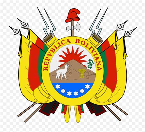 Coat Of Arms Of Bolivia Bolivian Coat Of Arms Hd Emojiperu Flag