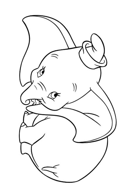 Dumbo Carino Da Colorare Disegni Da Colorare