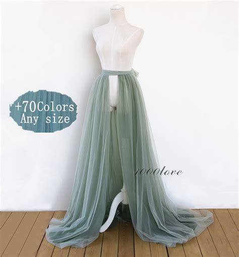 Multicolor Detachable Overskirt One Layer Two Layer Or Three Etsy