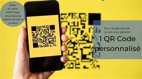 Je Vais Vous G N Rer Un Qr Code Personnalis Avec Ou Sans Votre Logo