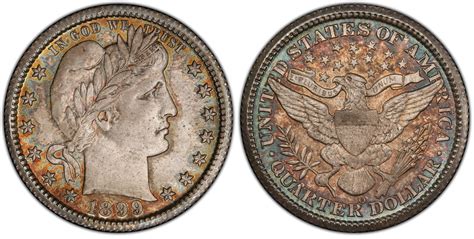 Images Of Barber Quarter 1899 O 25c Pcgs Coinfacts