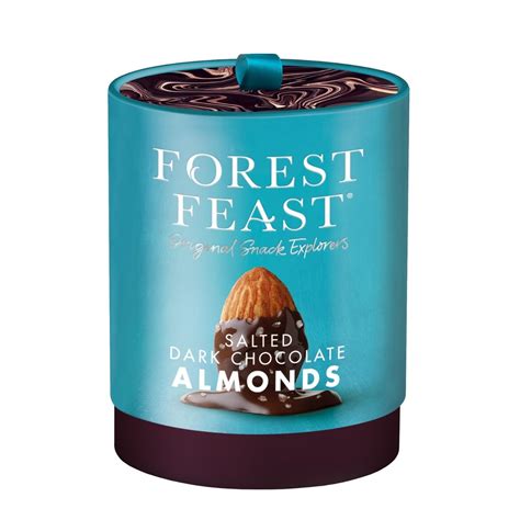 Forest Feast Salted Dark Choc Almonds Fallon Byrne