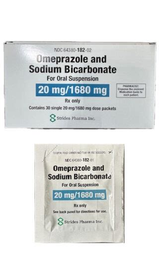 Omeprazole Sodium Bicarbonate For Os Strides Pharma Inc