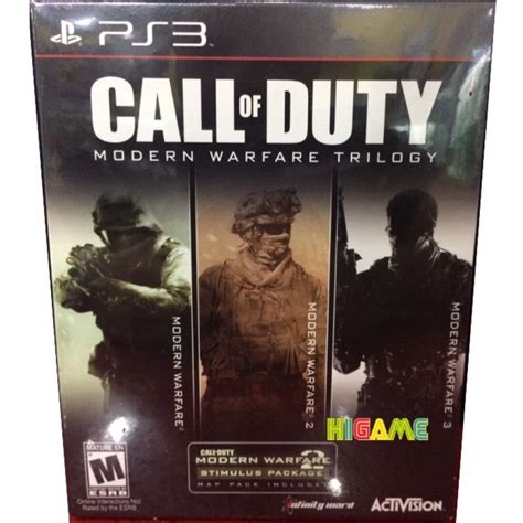 Ps3 Call Of Duty Modern Warfare Trilogy Zone 1 Us English