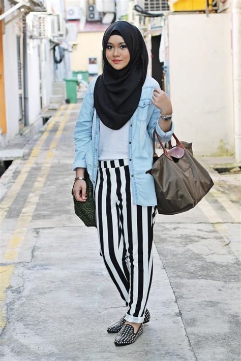 18 Cute Ways To Tie Hijab Fashionably With Different Outfits Hijab