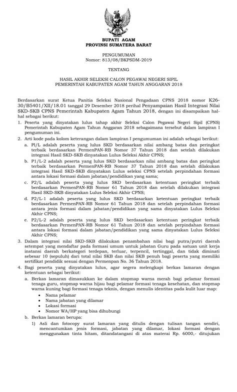 PDF BUPATI AGAM PROVINSI SUMATERA BARATbkpsdm Agamkab Go Id Wp