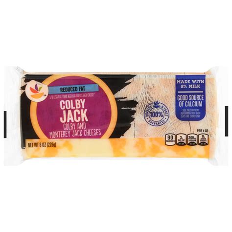 Packaged Colby Jack Cheese Block Chunk Order Online Save GIANT