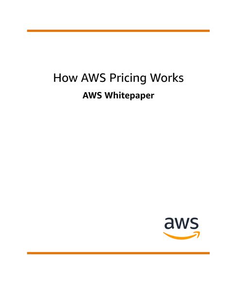 How Aws Pricing Works Pdf