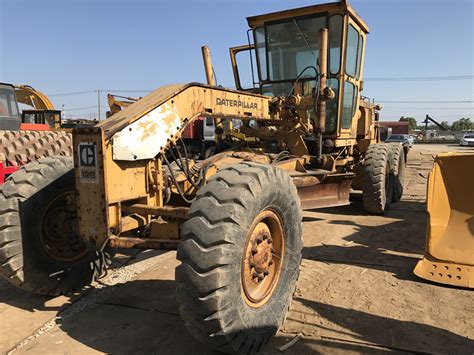 Original Paint Used Cat Grader G Motor Grader Cat Engine