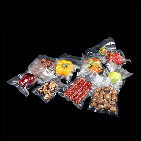 Food Grade Clear Pe Plastic Frozen Food Vacuum Nylon Seal Packaging Bag