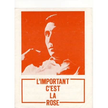 Partition De Gilbert Becaud L Important C Est La Rose