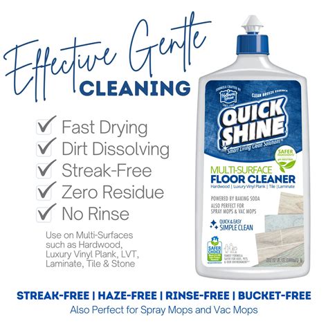 Quick Shine ® Multi Surface Floor Cleaner Quick Shine Floors