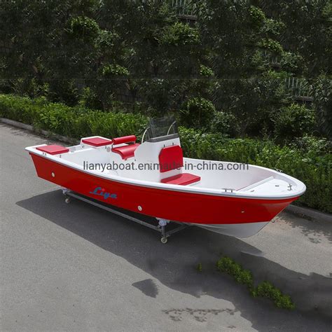 China Liya 19FT Fiberglass Hull Fishing Boat Panga Sport Motor Boat For