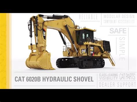 Introducing The Cat 6020B Hydraulic Shovel YouTube