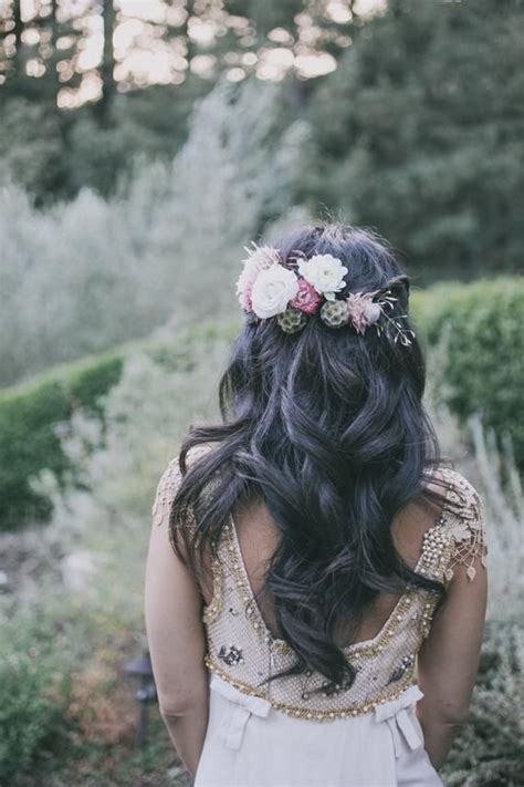 Flowers In Her Hair Edyta Szyszlo Photography Via Layer Cake