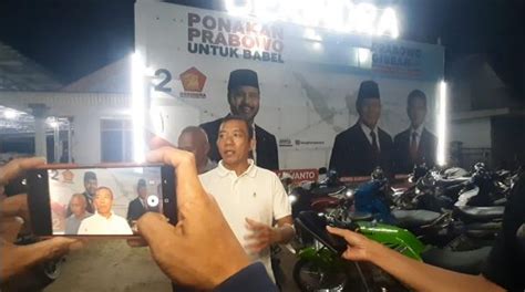 Posko Tim Pemenangan Prabowo Gibran Di Bangka Targetkan Persen Suara