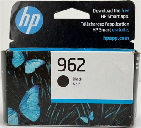 New Genuine Hp 962 Black Ink Cartridge Officejet Pro 9010 9015