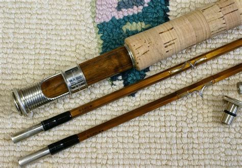 Vintage Thomas And Thomas Salmon Rod Fly Fishing Tackle Bamboo Fly Rod