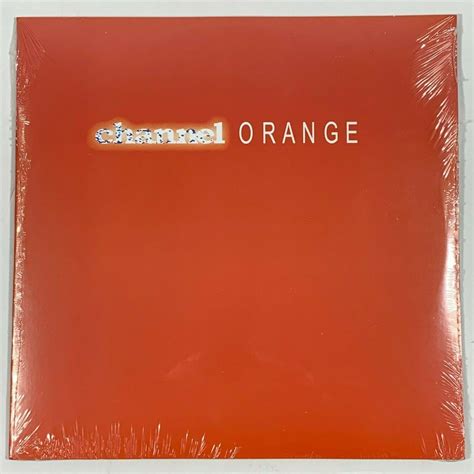 Frank Ocean Channel Orange 2LP Vinyl Limited Orange 12" Record - A To Z Wax