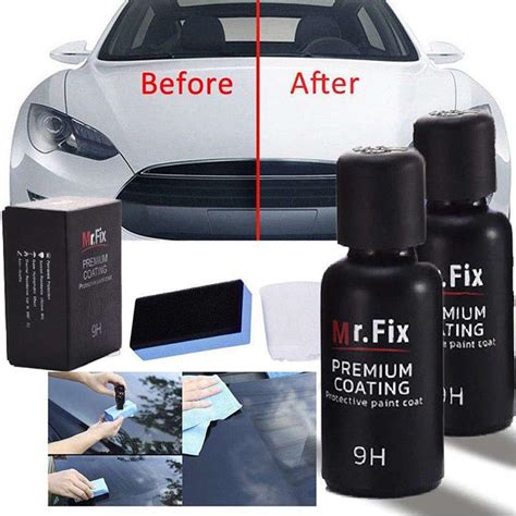 Buy 30ml 9h Hydrophobic Anti Scratch Car Glass Coating Liquid Ceramic Coat At Affordable Prices