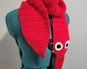 Worm On A String Scarf Etsy