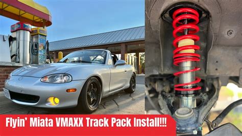 Flyin’ Miata Nb Vmaxx Track Coilovers Install Youtube