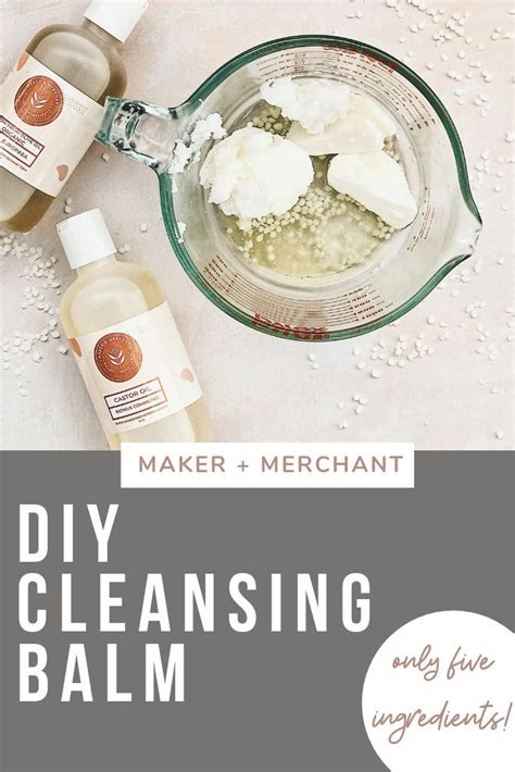 Homemade Diy Cleansing Balm Recipe For Nourished Skin Makeup Removal