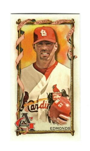 2023 Topps Allen And Ginter Mini 304 Jim Edmonds Sp Ebay