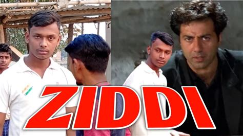 Ziddi जदद Sunny Deol Raveena Tandon Anupam Kher Bollywood