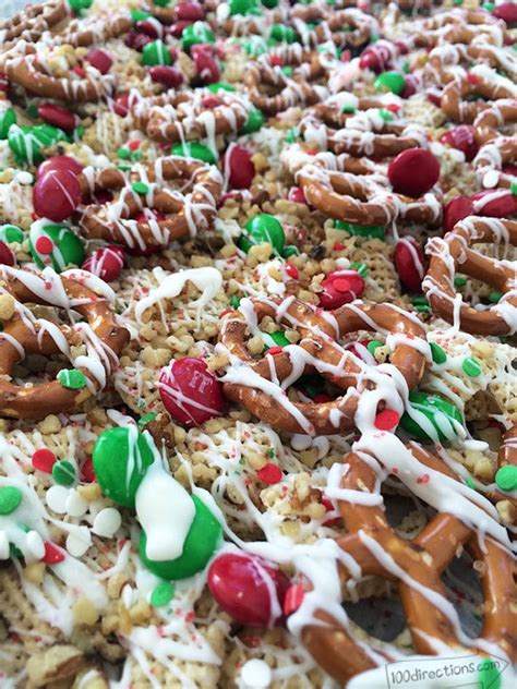 Quick and Easy Christmas Party Mix Recipe - 100 Directions