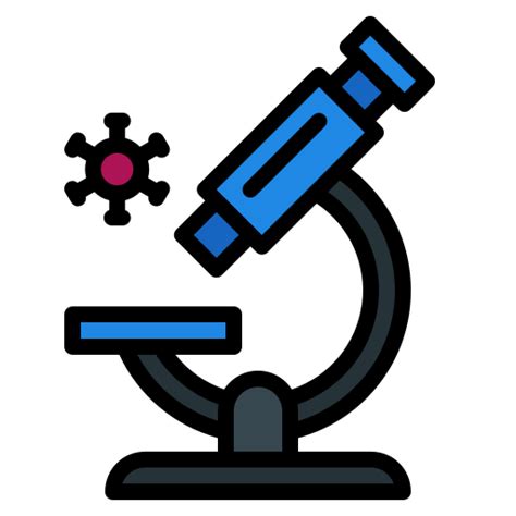 Microscope Mavadee Lineal Color Icon