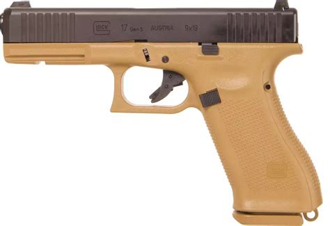 Pistolet Glock 17 Gen 5 French Edition Gaz GBB Umarex Bi Ton Tan