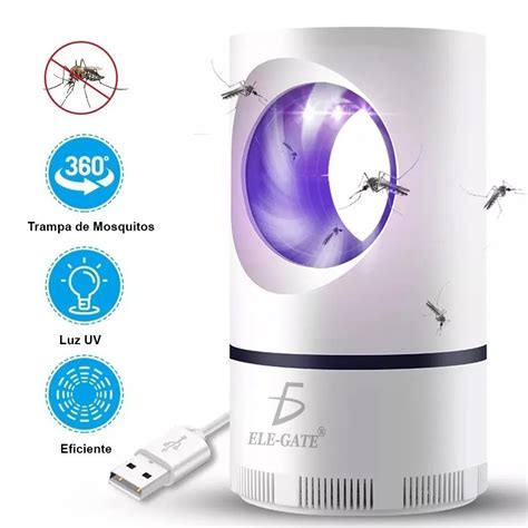 L Mpara Killer Repelente Mata Mosquitos El Ctrico Luz Uv Ele Gate