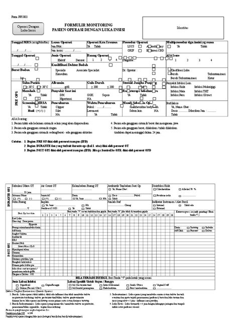 Formulir Monitoring Pdf