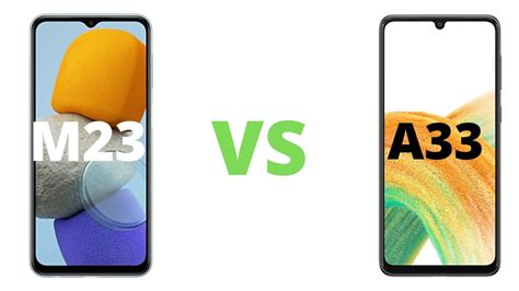 Samsung Galaxy M23 Vs Samsung Galaxy A33 Comparativa ⬅️🔥 Youtube