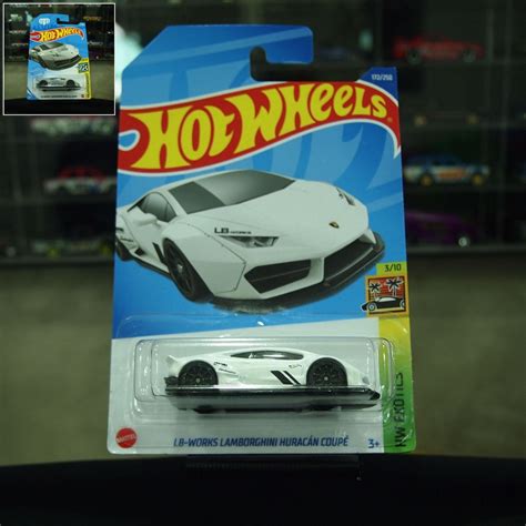 Hot Wheels LB Works Lamborghini Huracan Coupe White Shopee Malaysia