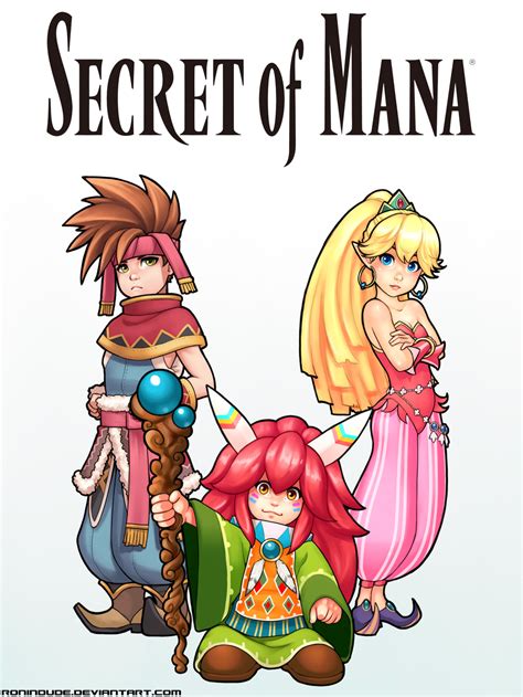 Secret Of Mana Heroes By Ronindude On Deviantart